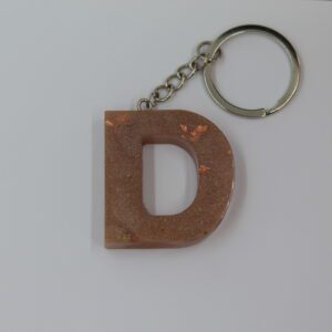 Portachiave lettera D