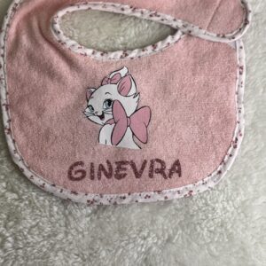 Bavetta Neonata Personalizzata con Personaggio e Nome