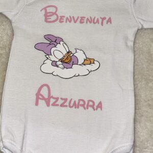 Body Neonata Personalizzato con Personaggio
