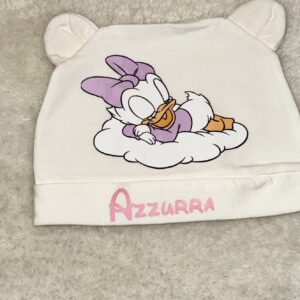 Cappellino Neonata Personalizzato con Personaggio