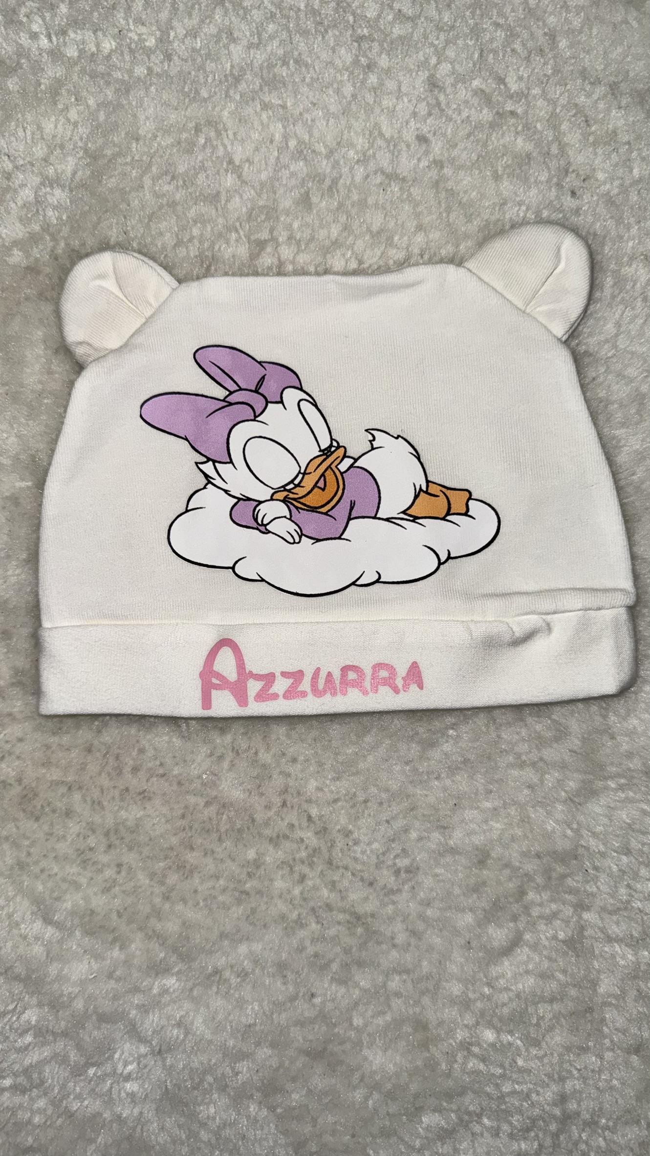 Cappellino Neonata Personalizzato con Personaggio - immagine 4