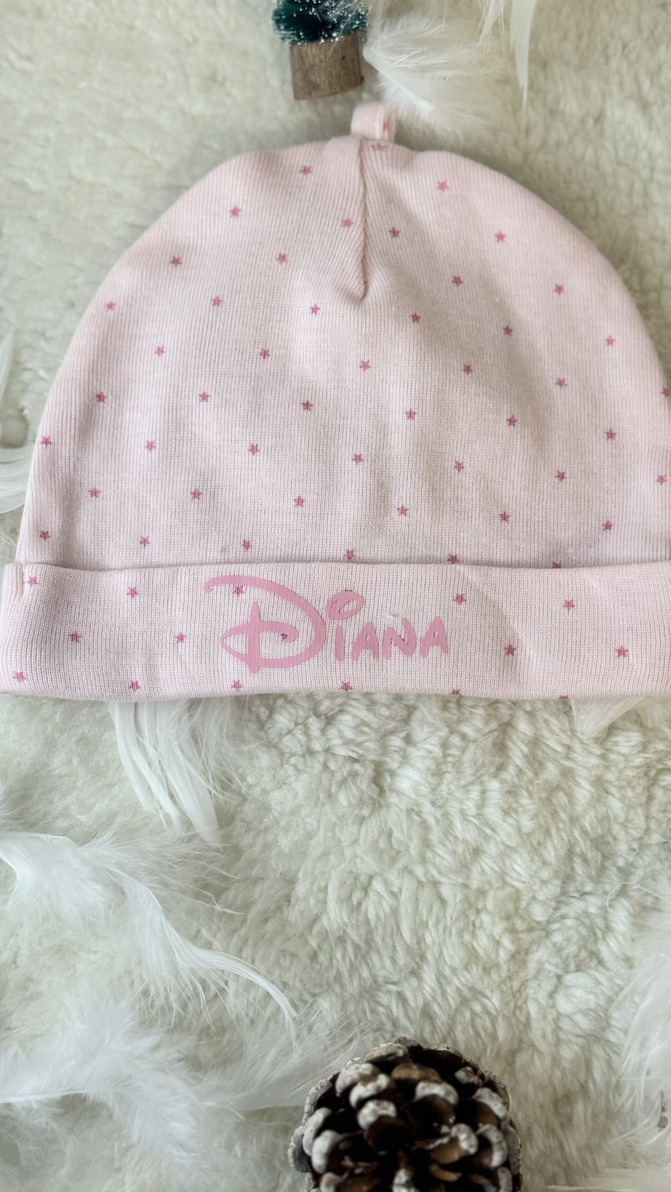 Cappellino Neonata Personalizzato con Personaggio - immagine 2